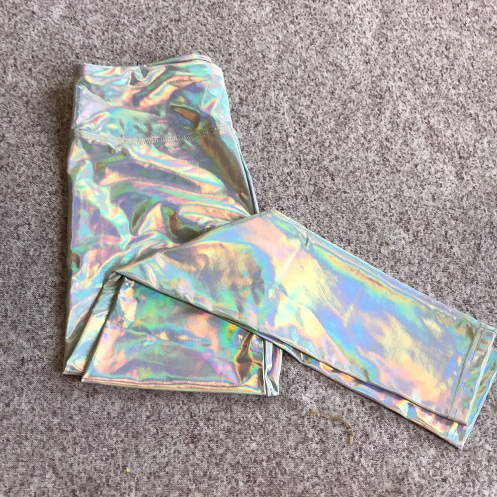 Girls 16. Justice leggings. EUC